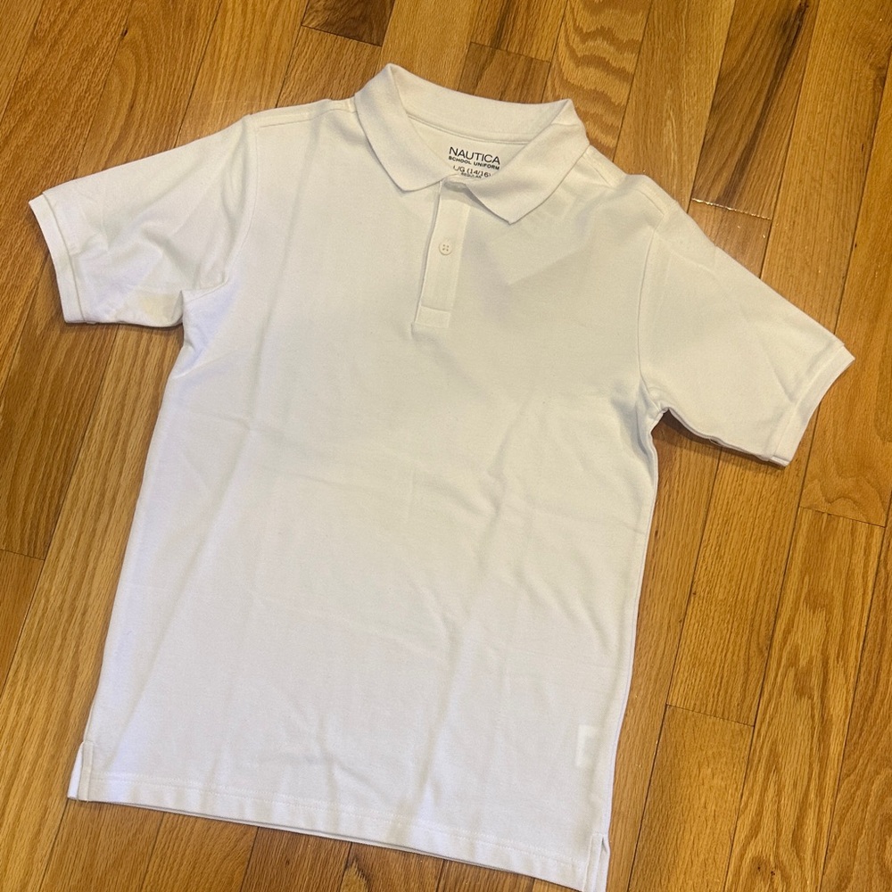 NWT boy’s Nautica Polo shirt size:L
